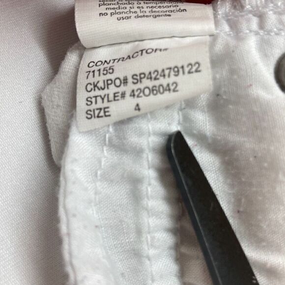 CALVIN KLEIN Power Stretch Crop Slim Skinny Casual Jeans Women’s size 4 - Picture 9 of 13